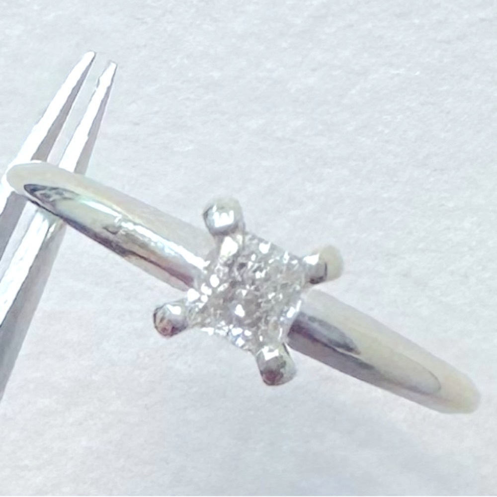 14K Diamond Engagement Ring Size 7